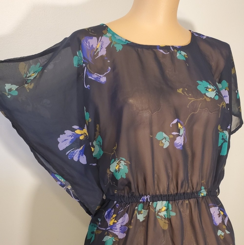 Mossimo Sheer Floral Dress - Picture 3 of 6